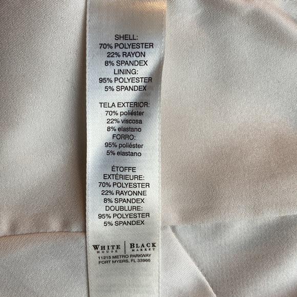 WHBM Belted Fit-And-Flare Dress - Picture 10 of 11